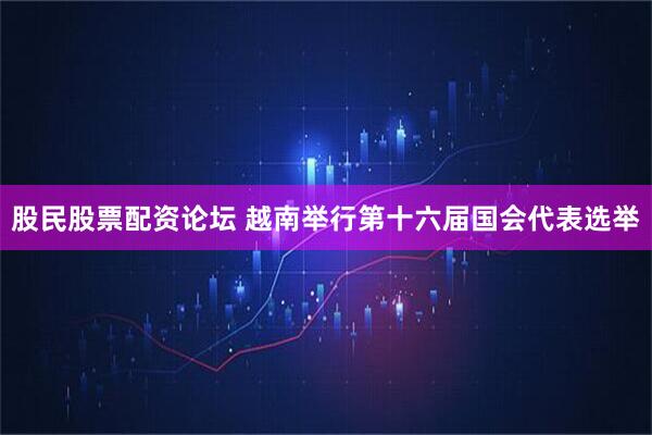 股民股票配资论坛 越南举行第十六届国会代表选举